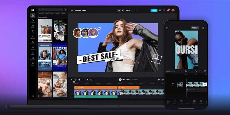 CapCut tech & software foxy coupon codes banner for foxycoupons.xyz