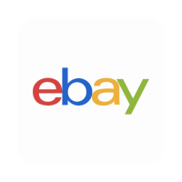 eBay logo on Foxy Coupons store listing